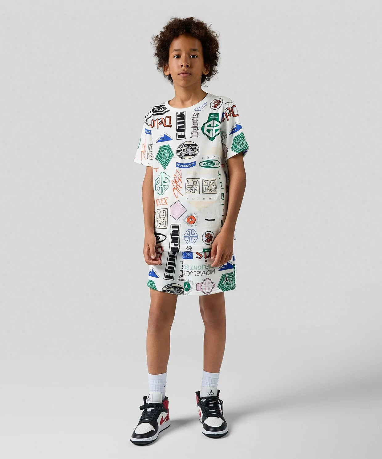 Jordan Shorts Essentials bianco da bambino