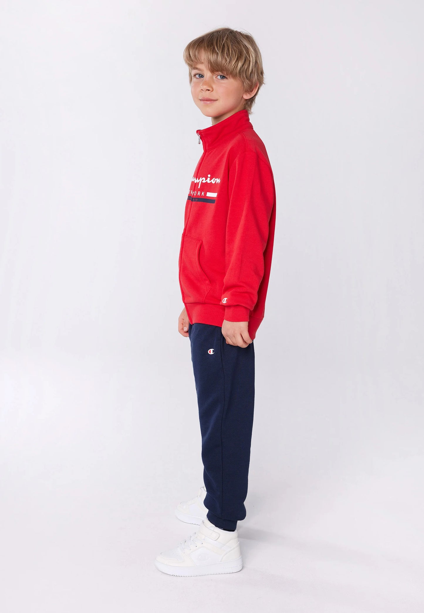 Tuta Champion Full Zip Red