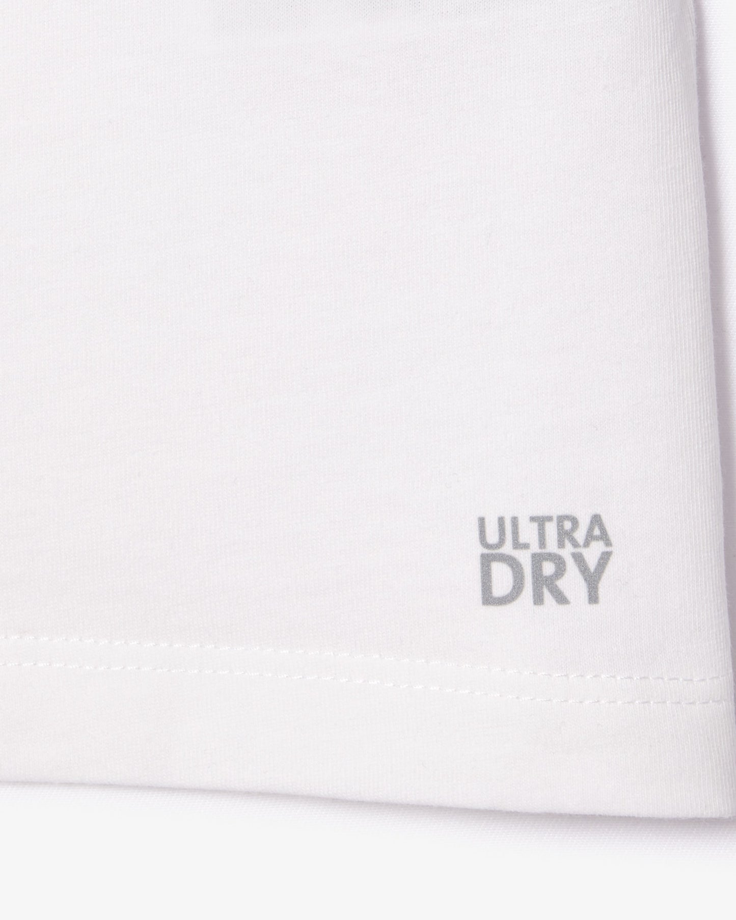 T-shirt sportiva tecnica ultra-dry in cotone Bianca