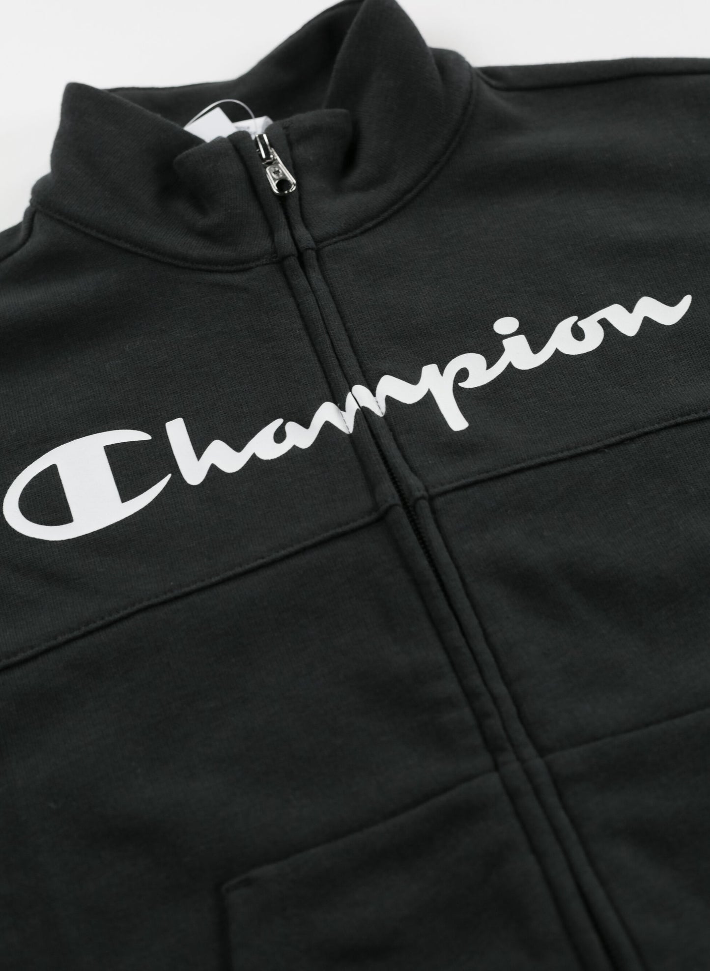 CHAMPION tuta full zip con logo