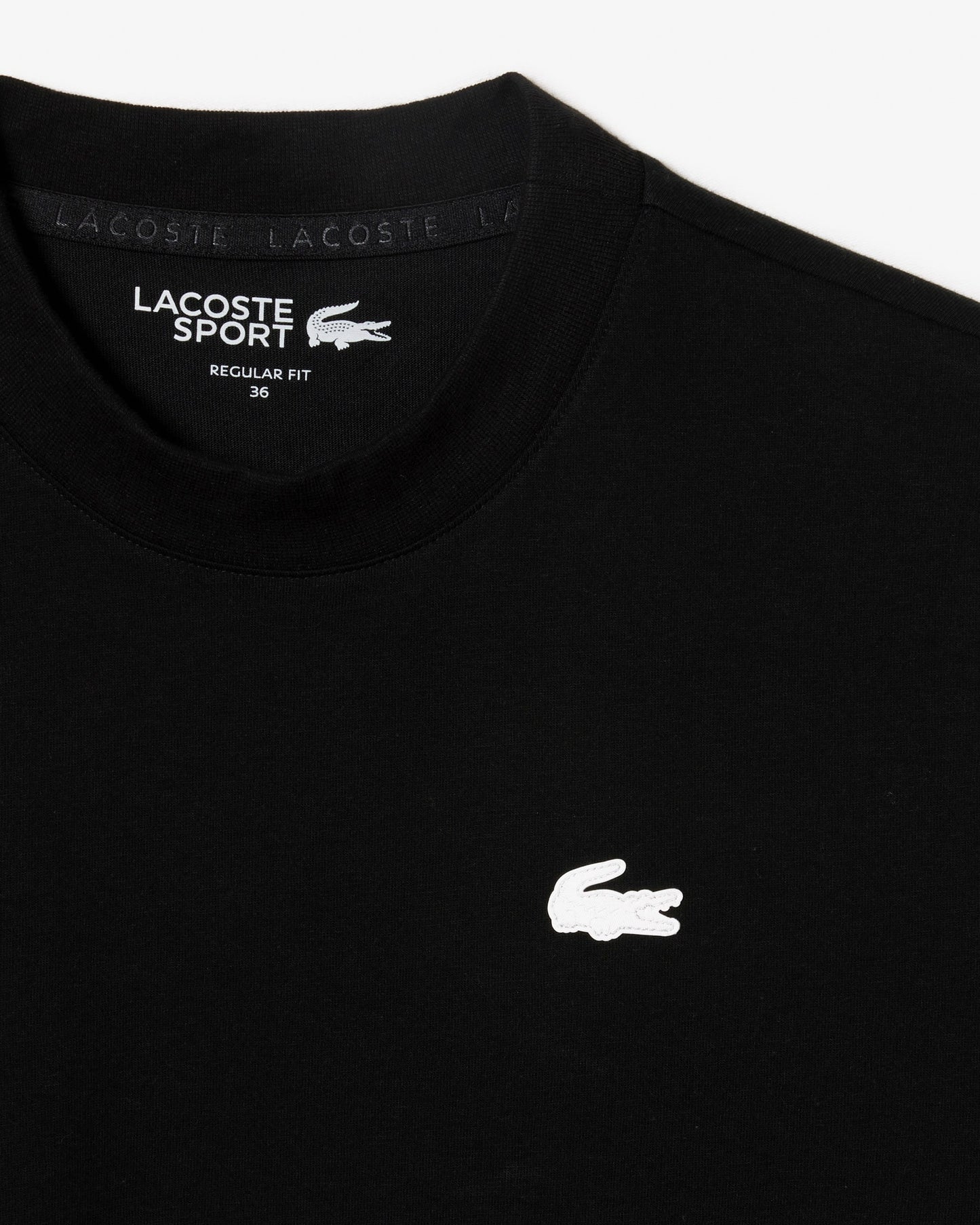 T-shirt sportiva tecnica ultra-dry in cotone Nera