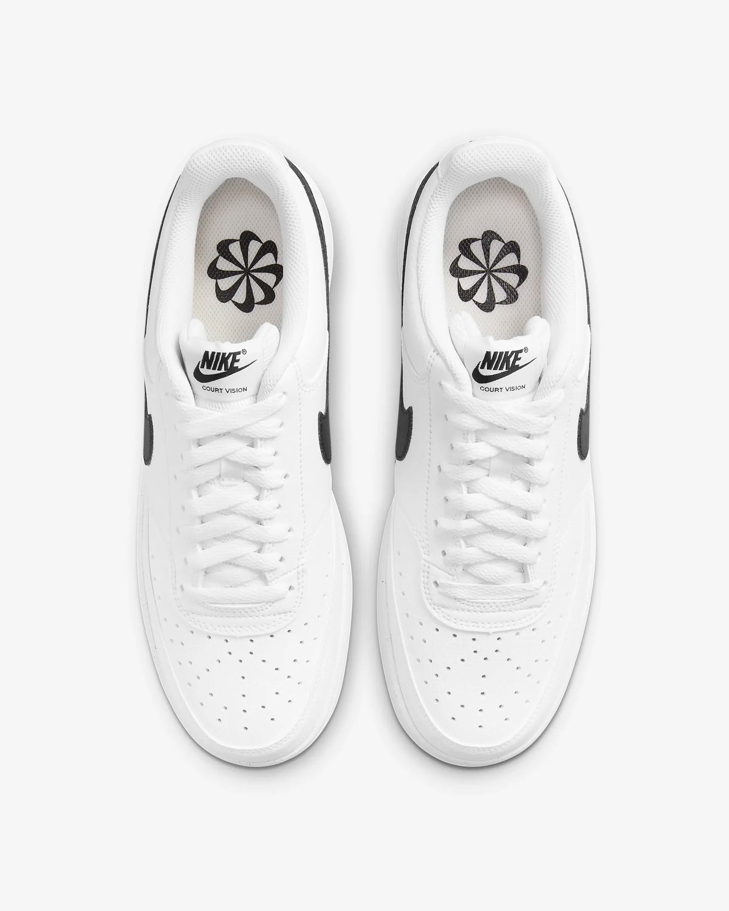 Scarpa Nike Court Vision Bianca e Nera