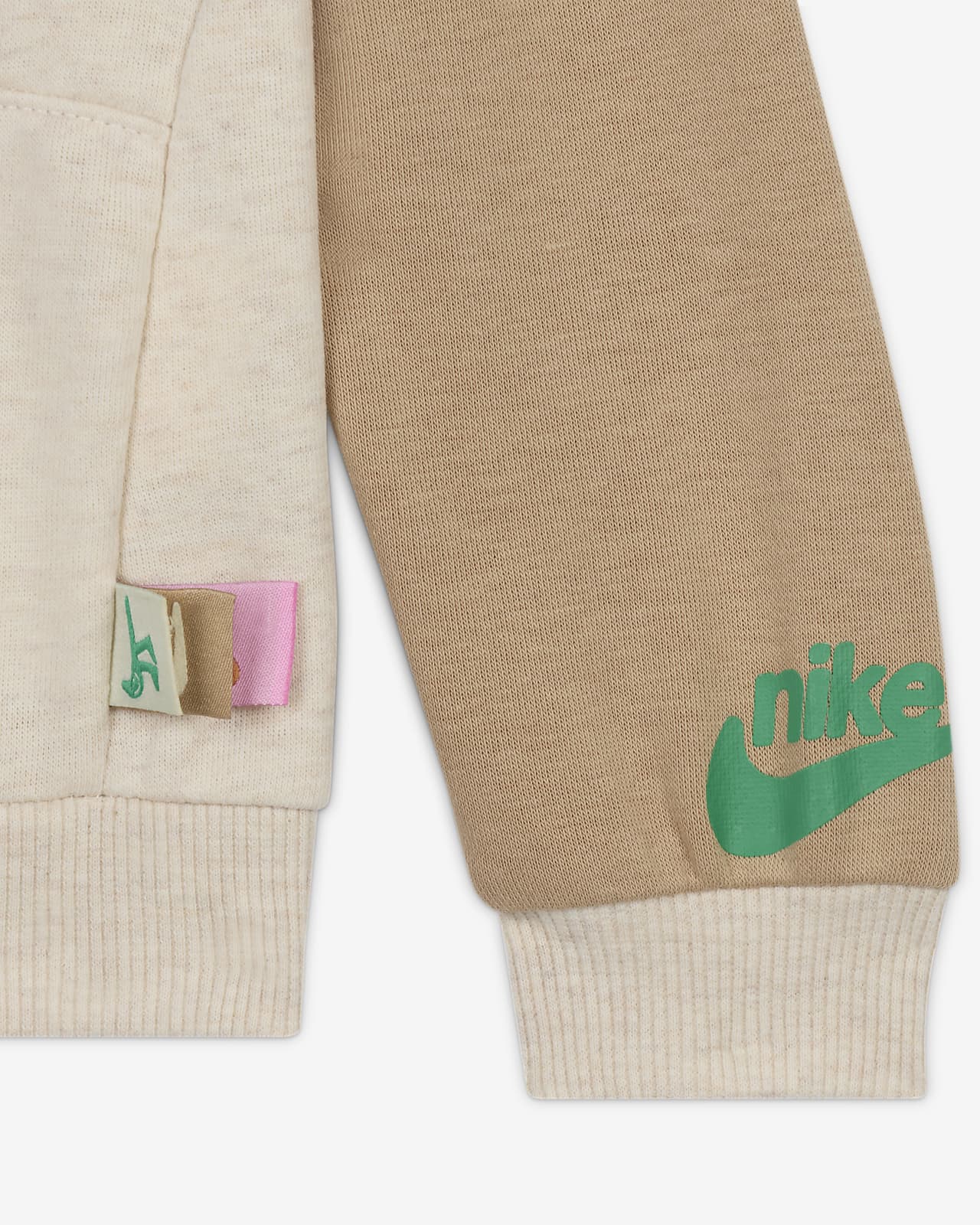 Tuta NIKE bimbo multicolor verde