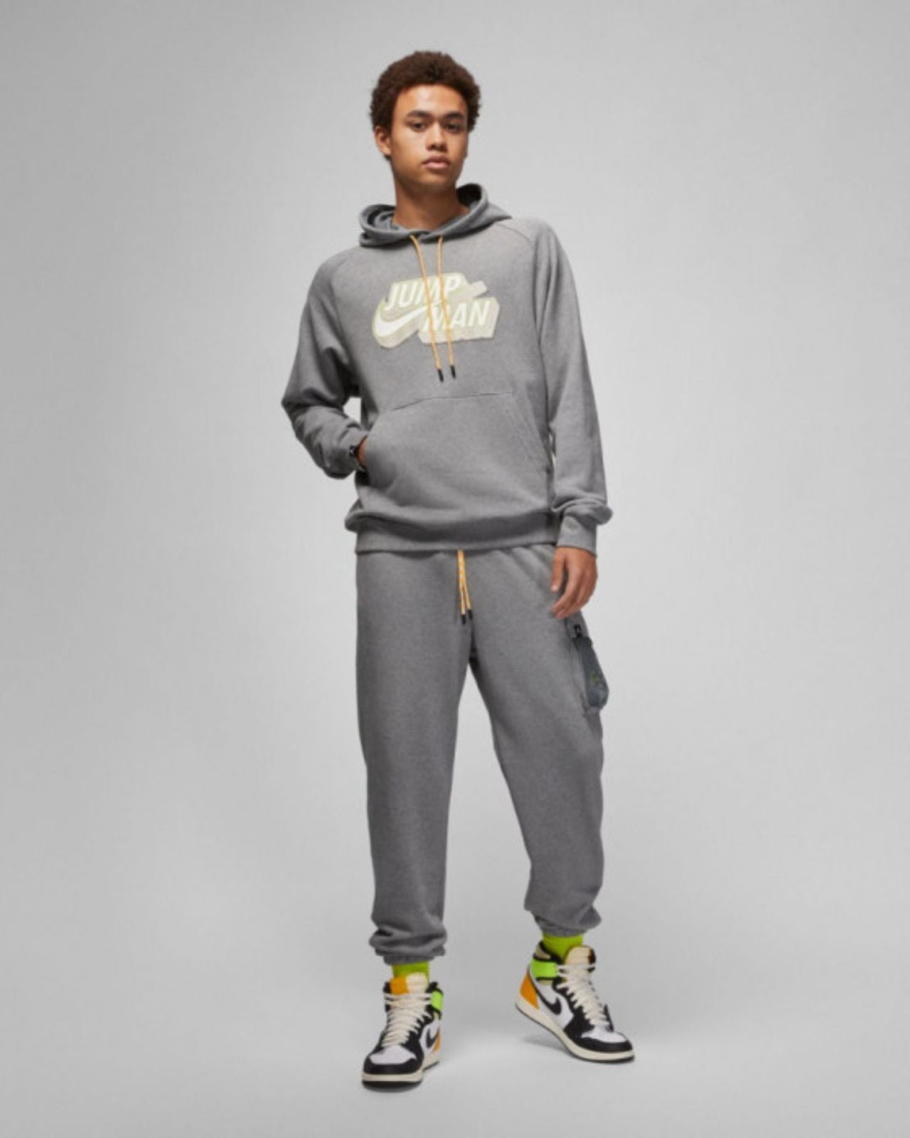 NIKE JORDAN JUMPMAN FLC PULLOVER