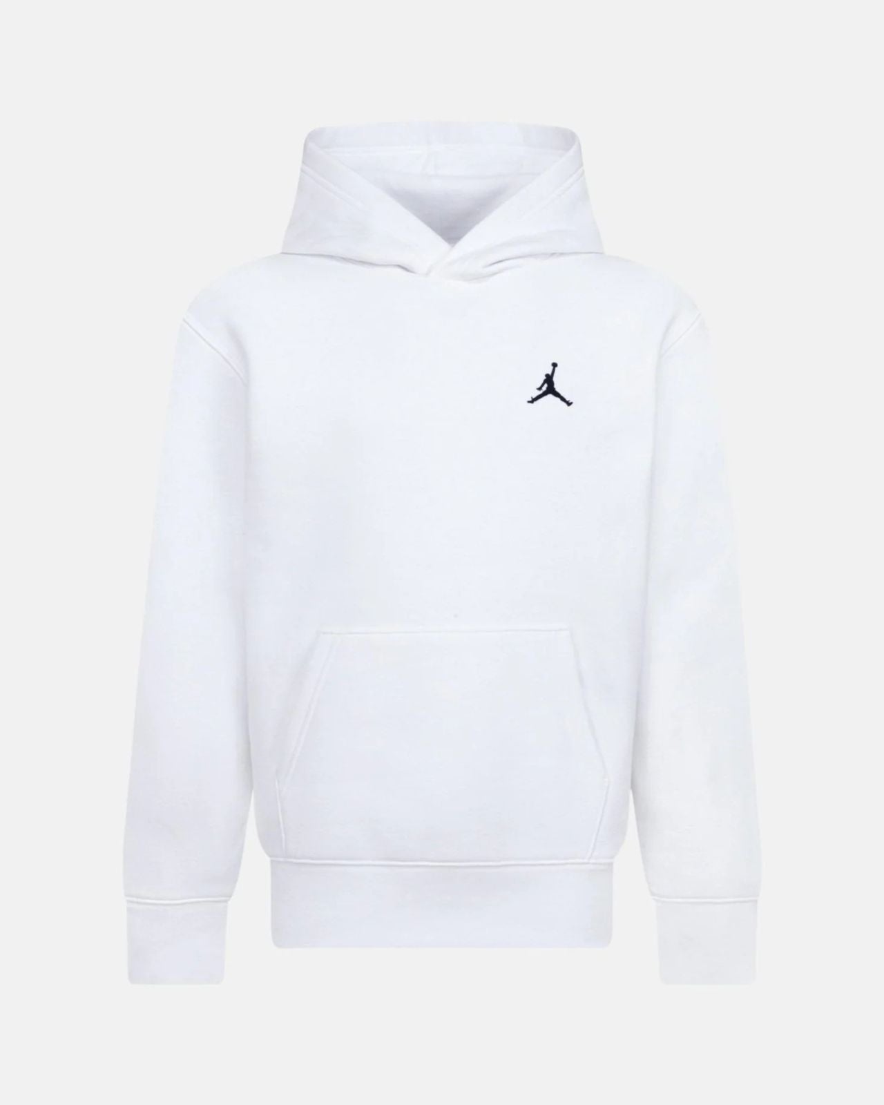 JORDAN Felpa con cappuccio Brooklyn bianca