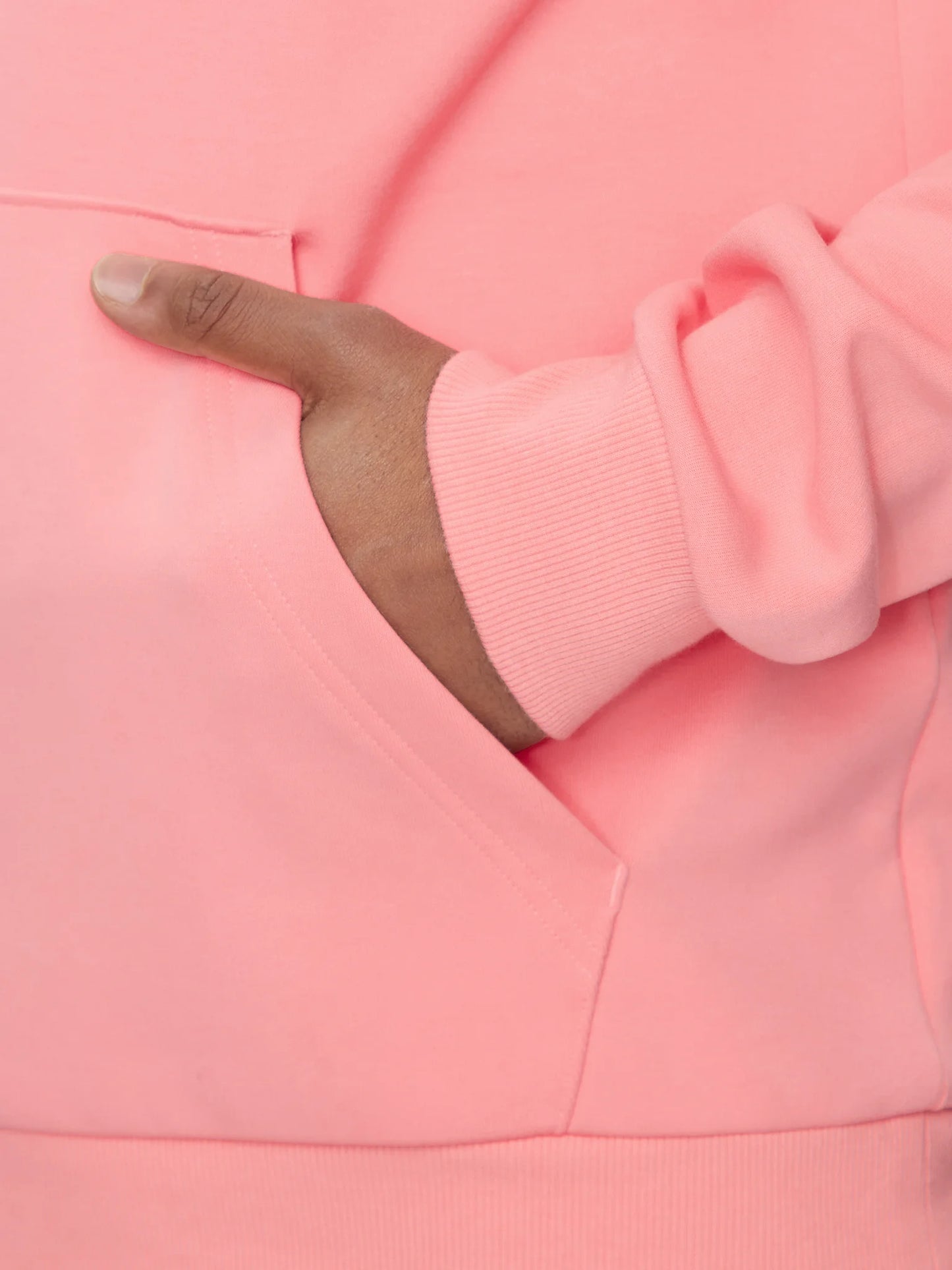 Felpa Future Icons Badge of Sport Rosa Relaxed Fit
