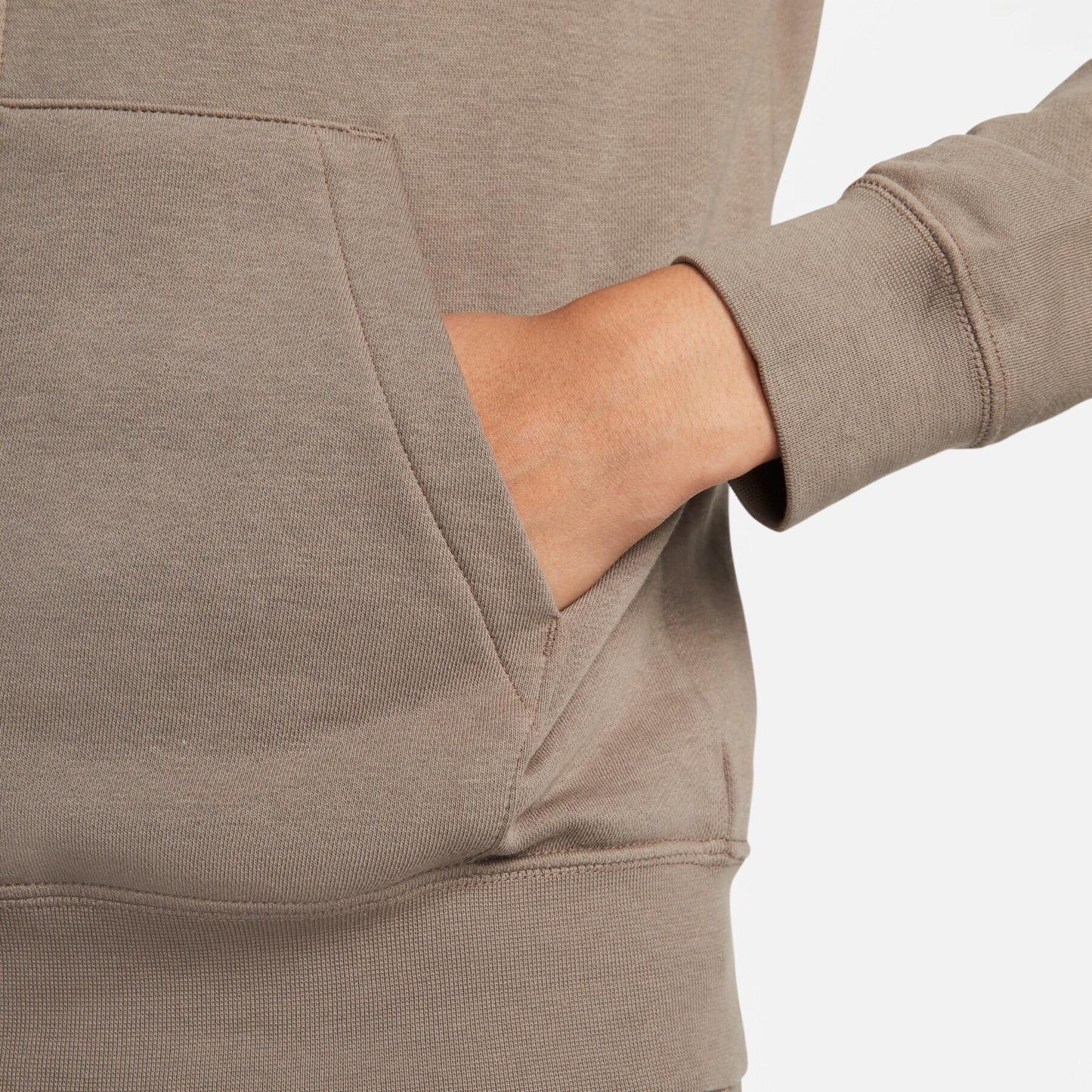 Nike Sportswear Essential Felpa da donna in pile con cappuccio e zip