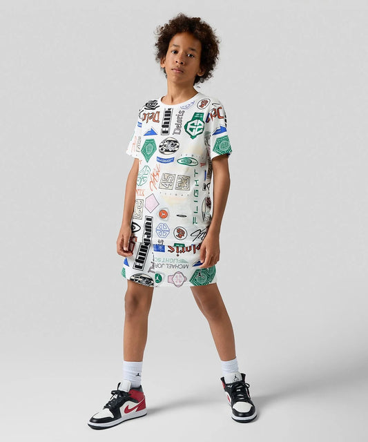 Jordan Shorts Essentials bianco da bambino