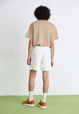 Pantaloncini Nike Club French Terry bianchi