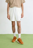 Pantaloncini Nike Club French Terry bianchi