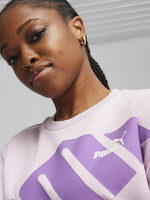 Felpa da donna Puma Power Lilla