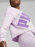Felpa da donna Puma Power Lilla