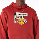 Felpa Los Angeles Lakers Newspaper Graphic