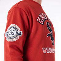 Chicago White Sox World Series Felpa girocollo oversize rossa