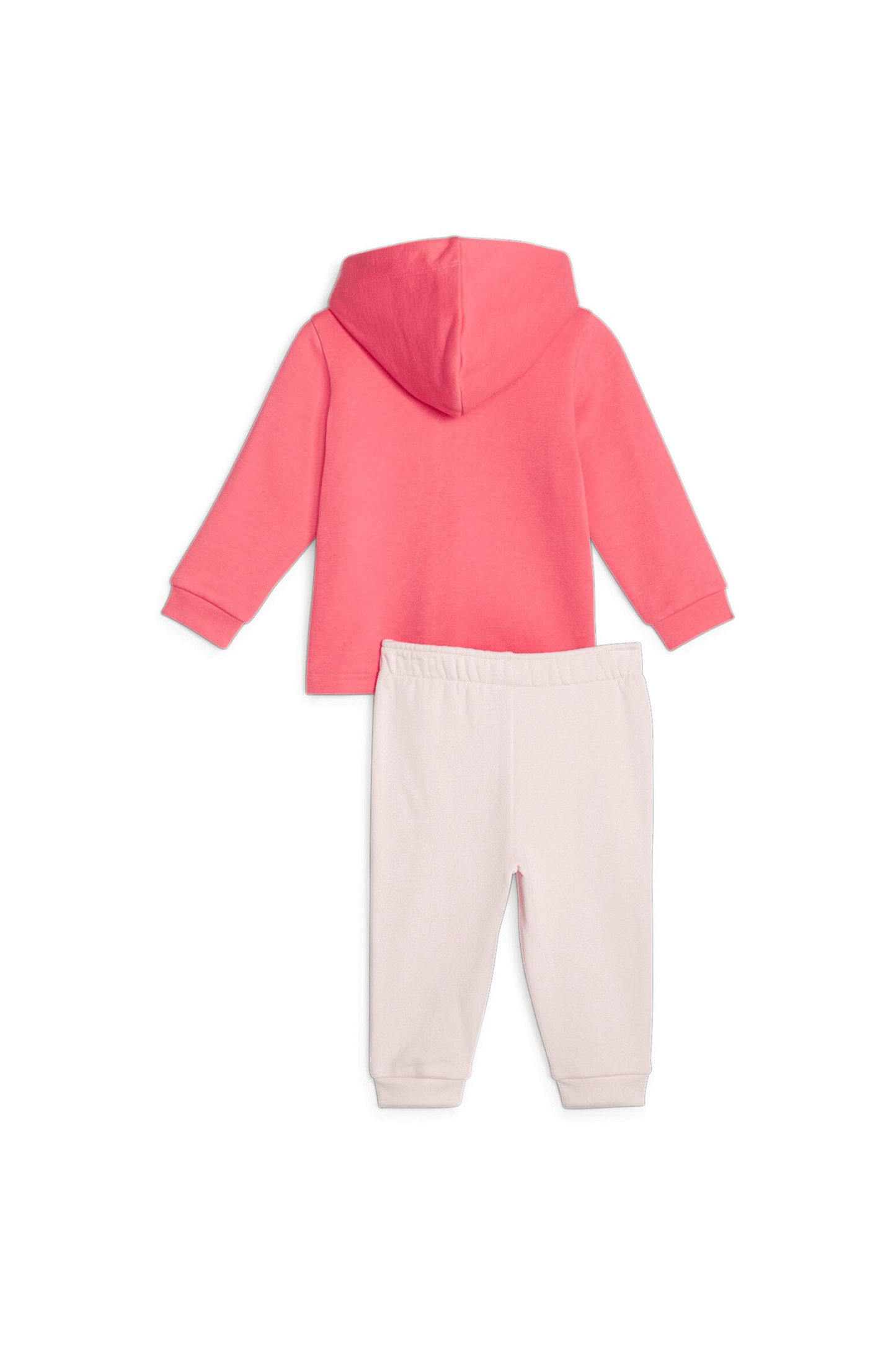 PUMA TUTA MINICATS COLORBLOCK JOGGER FLEECE CON CAPPUCCIO ROSA INFANT