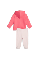 PUMA TUTA MINICATS COLORBLOCK JOGGER FLEECE CON CAPPUCCIO ROSA INFANT