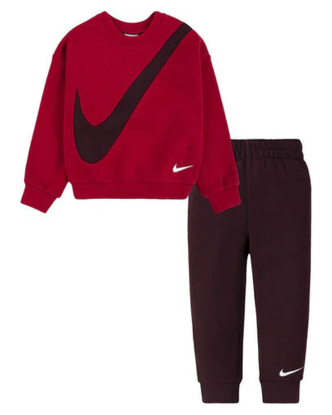 Tuta 2 pc burgandy crush