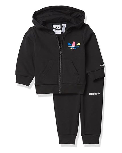Hoodie Set Adidas Fz nero