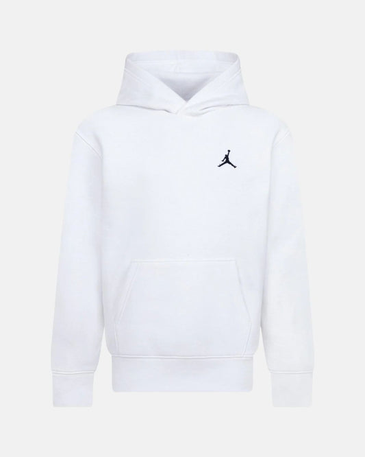 JORDAN Felpa con cappuccio Brooklyn bianca