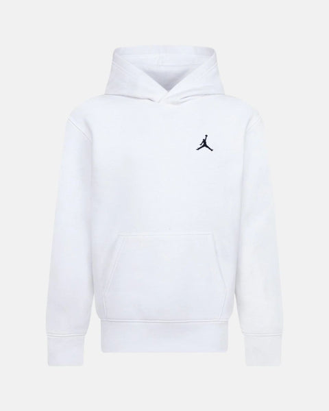 JORDAN Felpa con cappuccio Brooklyn bianca