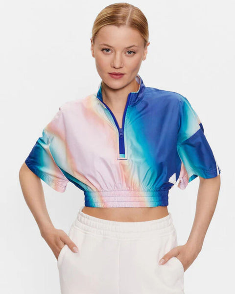 T-shirt Future Icons Woven T-Shirt IC0476 Blu Loose Fit