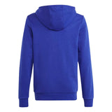 adidas - Felpa con cappuccio in cotone essenziale con logo grande per bambini