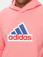 Felpa Future Icons Badge of Sport Rosa Relaxed Fit