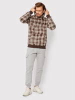 Adidas Felpa Reveal Allover Print Graphic HK2750 Marrone Regular Fit