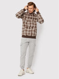 Adidas Felpa Reveal Allover Print Graphic HK2750 Marrone Regular Fit