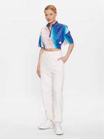 T-shirt Future Icons Woven T-Shirt IC0476 Blu Loose Fit