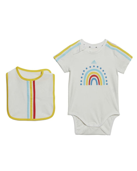 Set body con bavaglino adidas