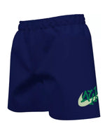 Pantaloncini da nuoto Nike Nk B Scribble 4'' Volley Short Blu