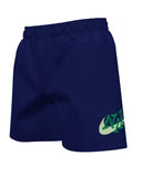 Pantaloncini da nuoto Nike Nk B Scribble 4'' Volley Short Blu
