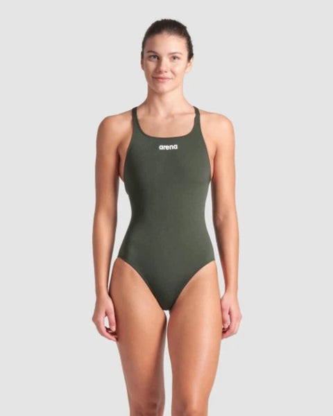 Costume intero Donna Team Swim Pro Tinta unita