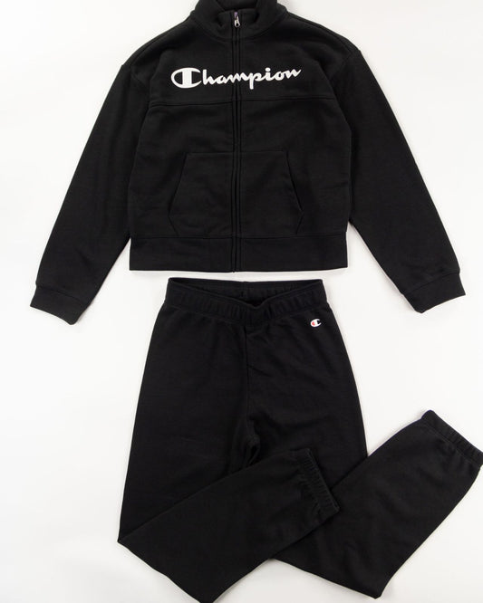 CHAMPION  tuta full zip con logo