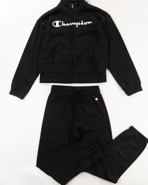 CHAMPION  tuta full zip con logo