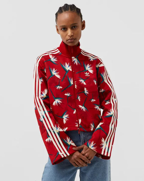 Felpa THEBE MAGUGU Beckenbauer HK5218 Rosso Regular Fit