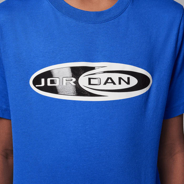 Jordan con Logo gommato Blu